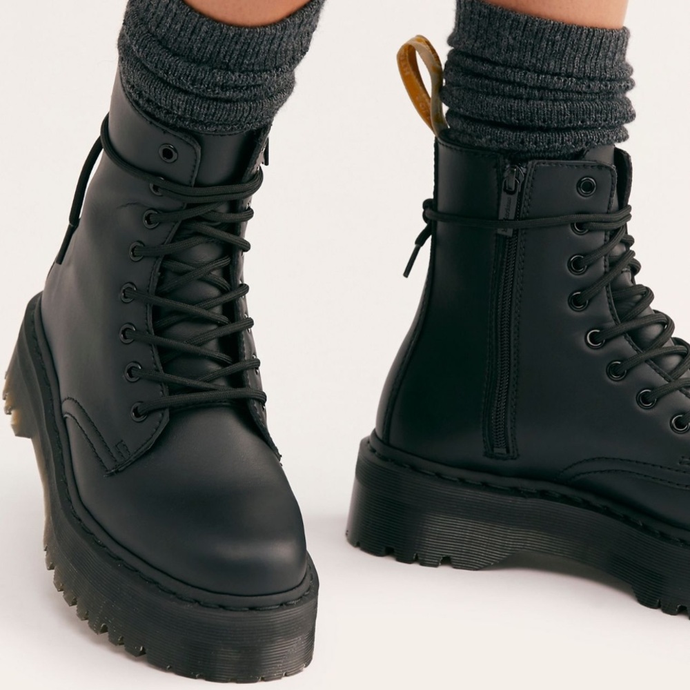 Dr. Martens Vegan Jadon II Lace-Up Boots